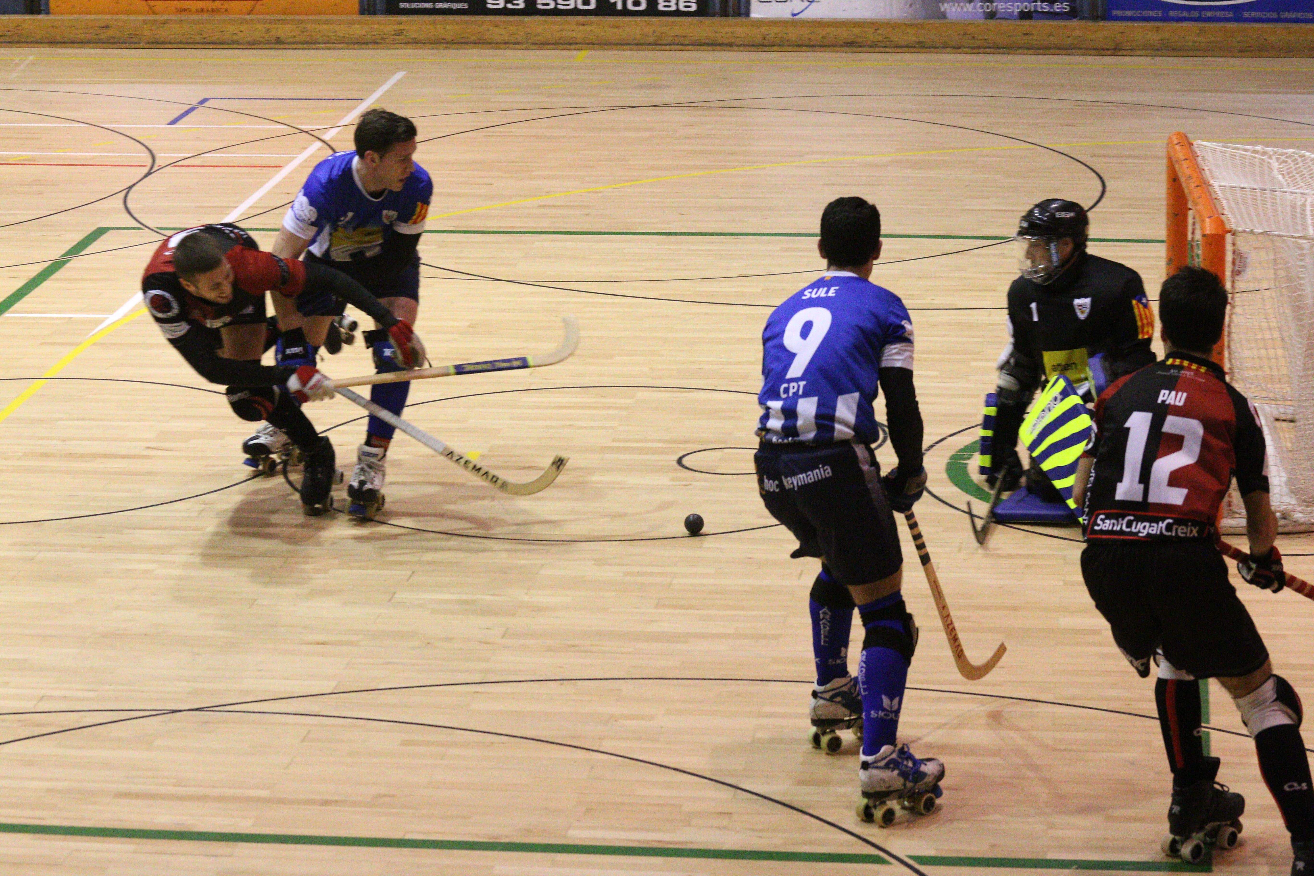 El Patí Hoquei Club Sant Cugat pot pujar dissabte a OK Lliga. FOTO: Lali Álvarez