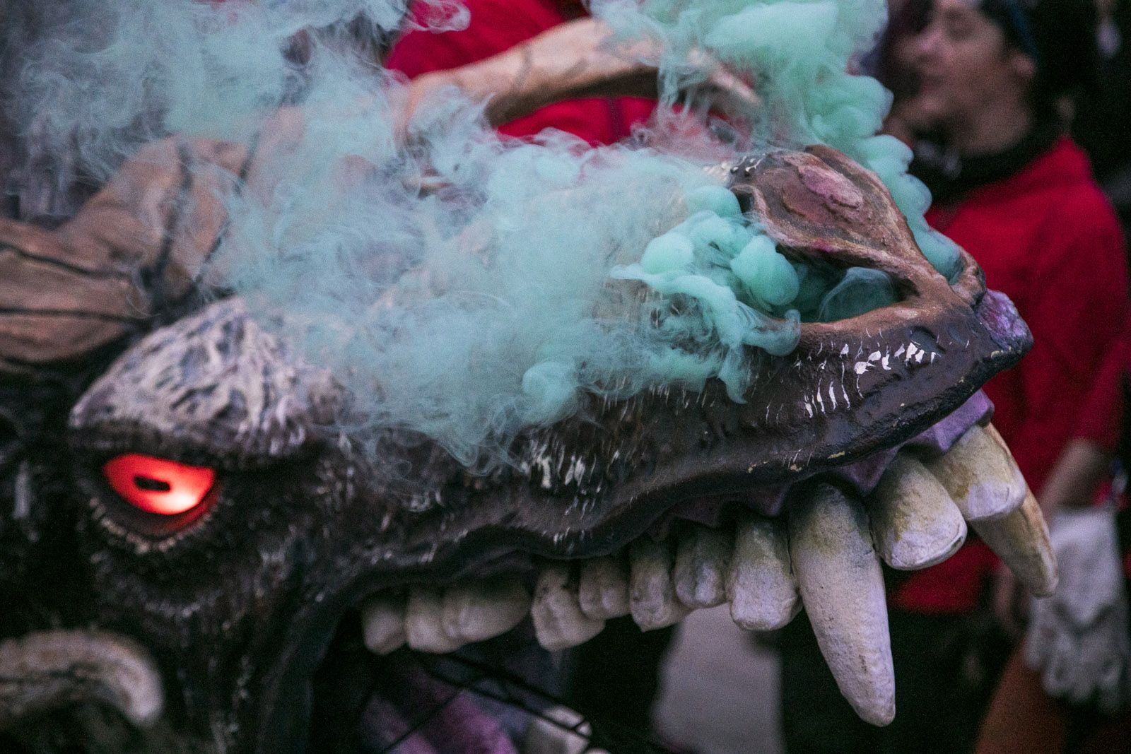 El correfoc de les Bèsties 2018. FOTO: Lali Puig