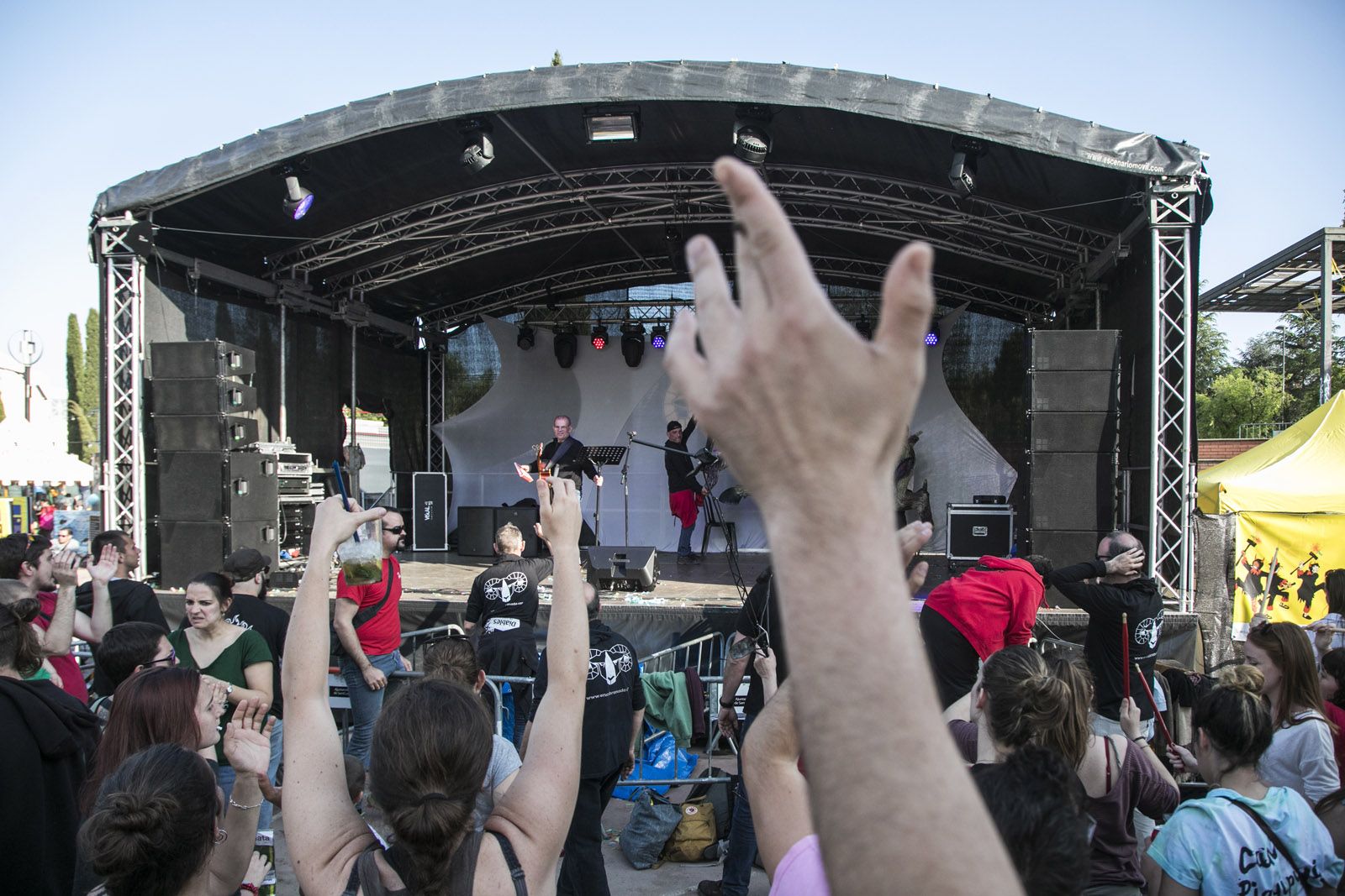 Concert de l'Encabronada dels Diables de Sant Cugat FOTO: Lali Puig