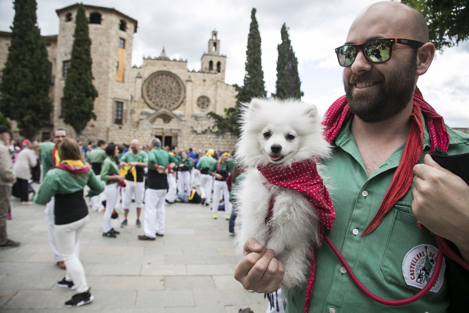 Diada Castellera de Sant Ponç 2018. FOTO: Lali Puig