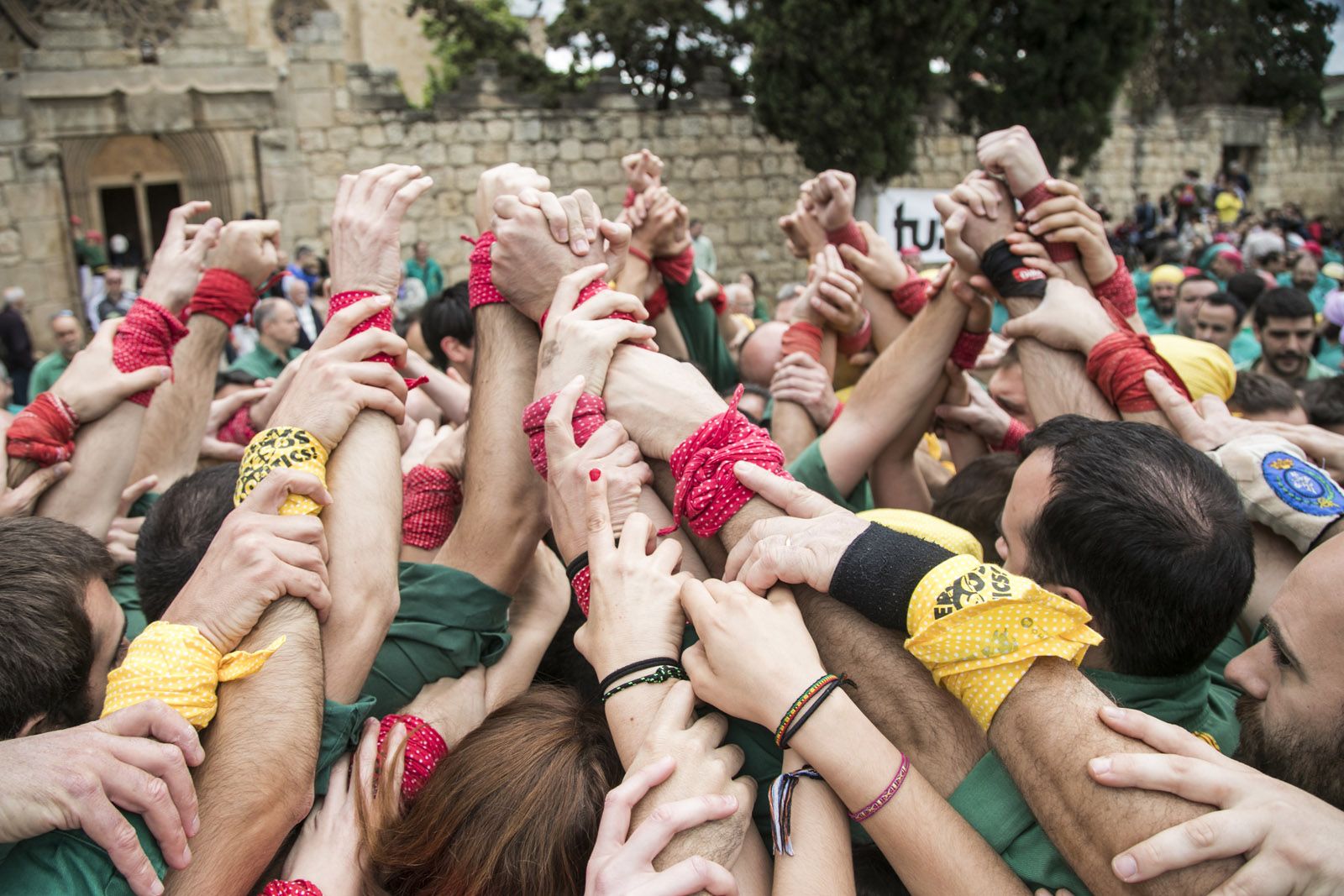 Diada Castellera de Sant Ponç 2018. FOTO: Lali Puig