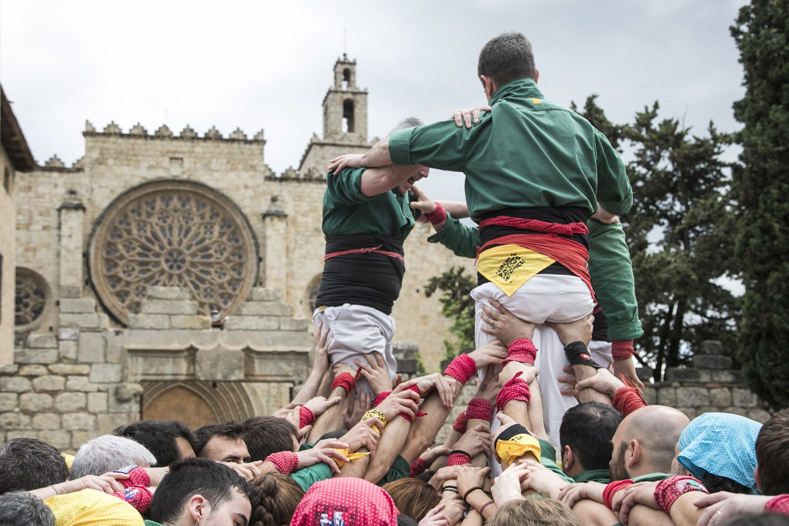 Diada Castellera de Sant Ponç 2018. FOTO: Lali Puig