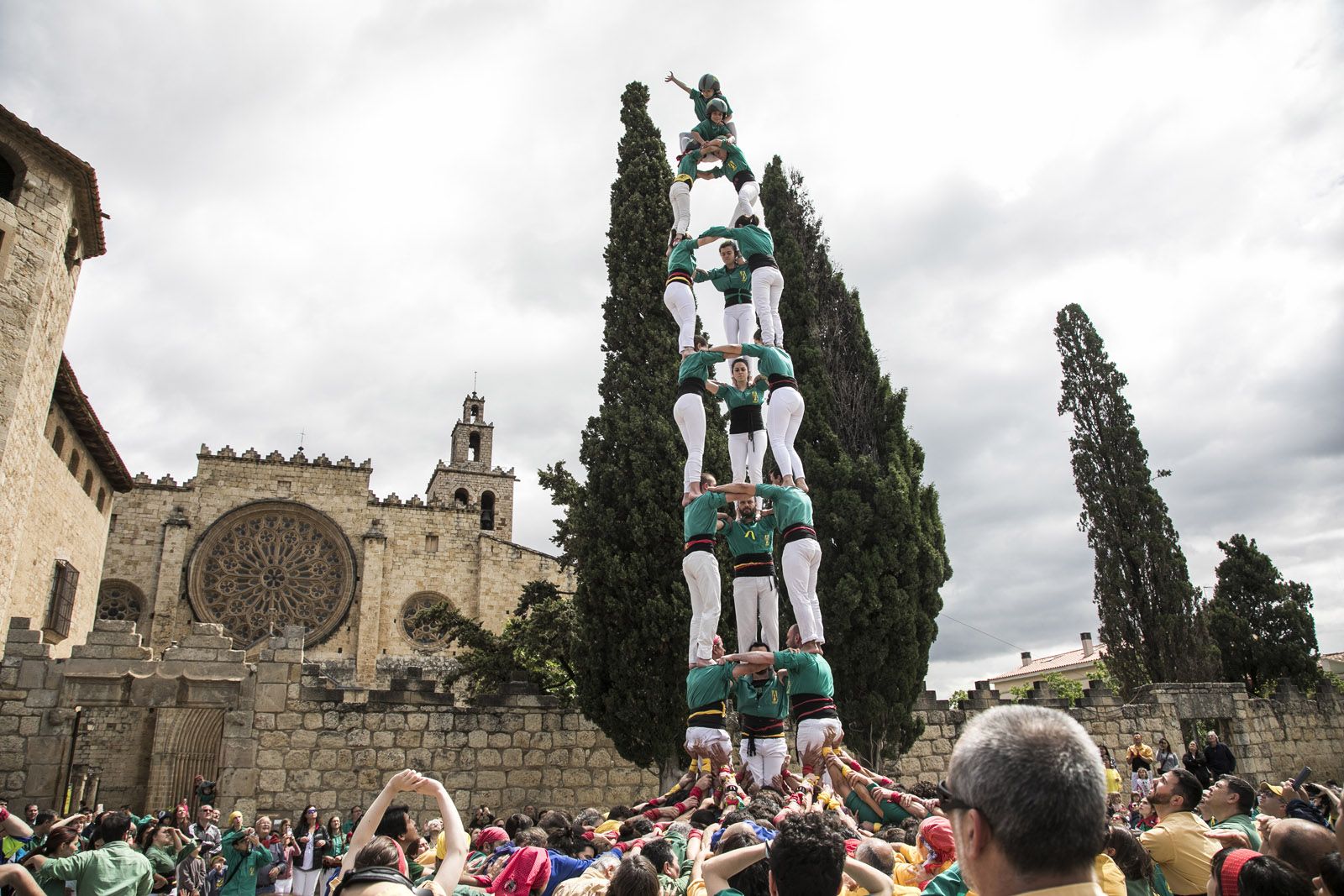 Diada Castellera de Sant Ponç 2018. FOTO: Lali Puig