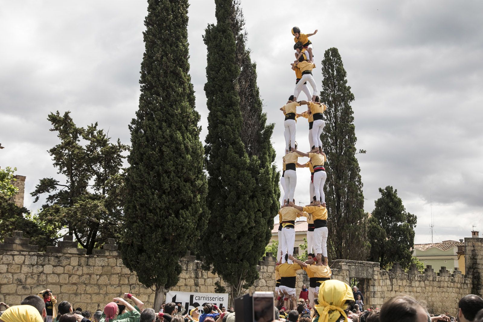 Diada Castellera de Sant Ponç 2018. FOTO: Lali Puig