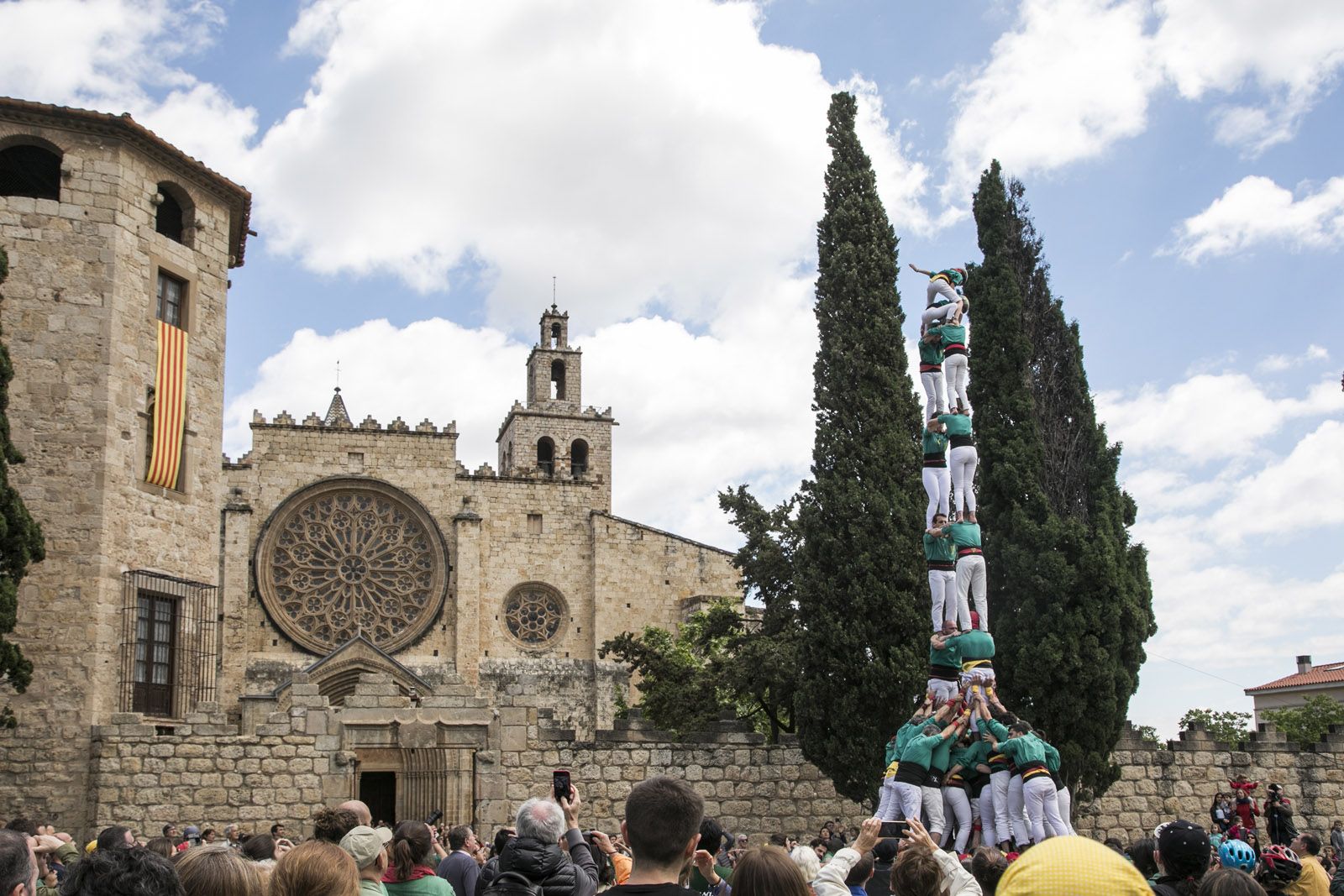 Diada Castellera de Sant Ponç 2018. FOTO: Lali Puig