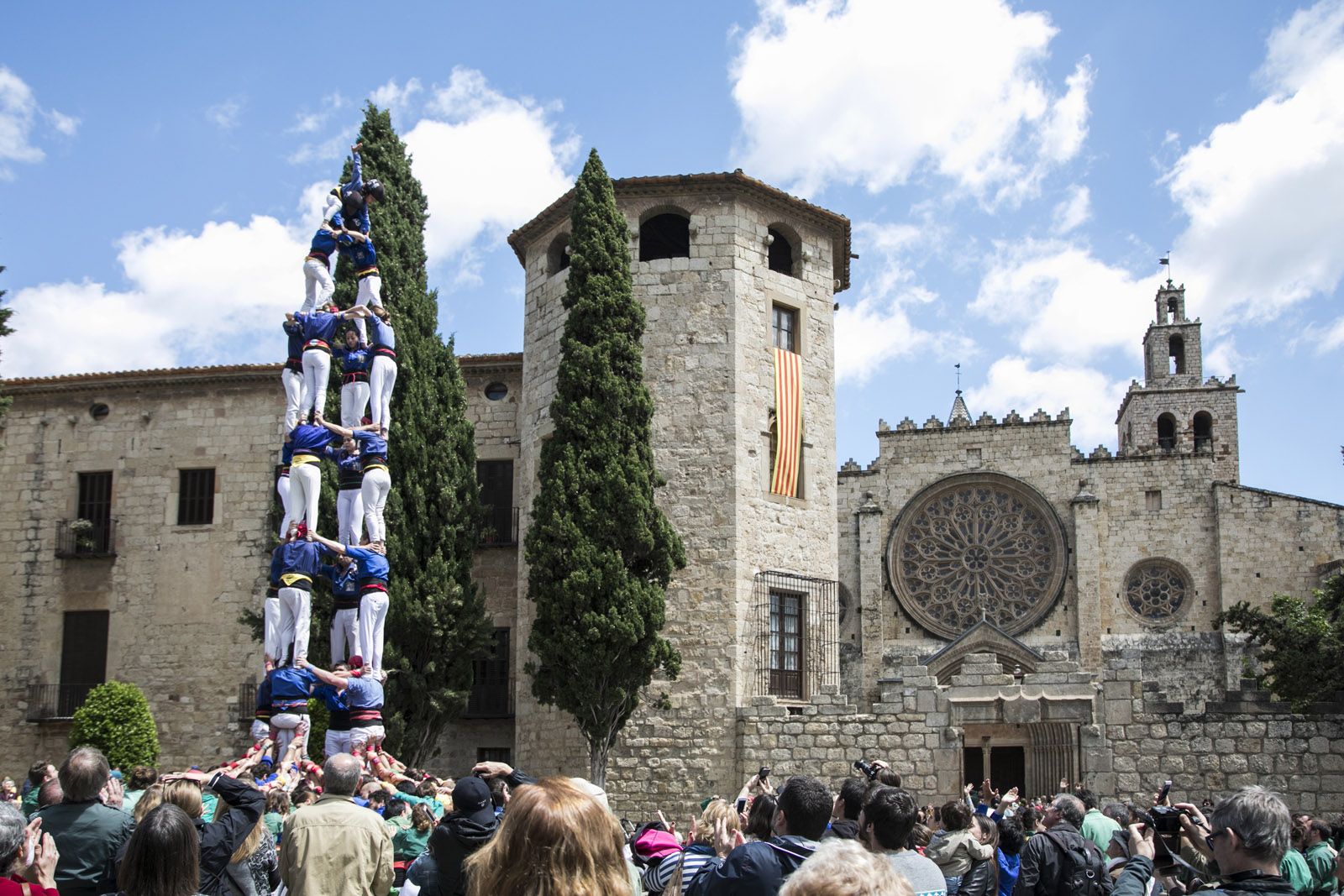 Diada Castellera de Sant Ponç 2018. FOTO: Lali Puig