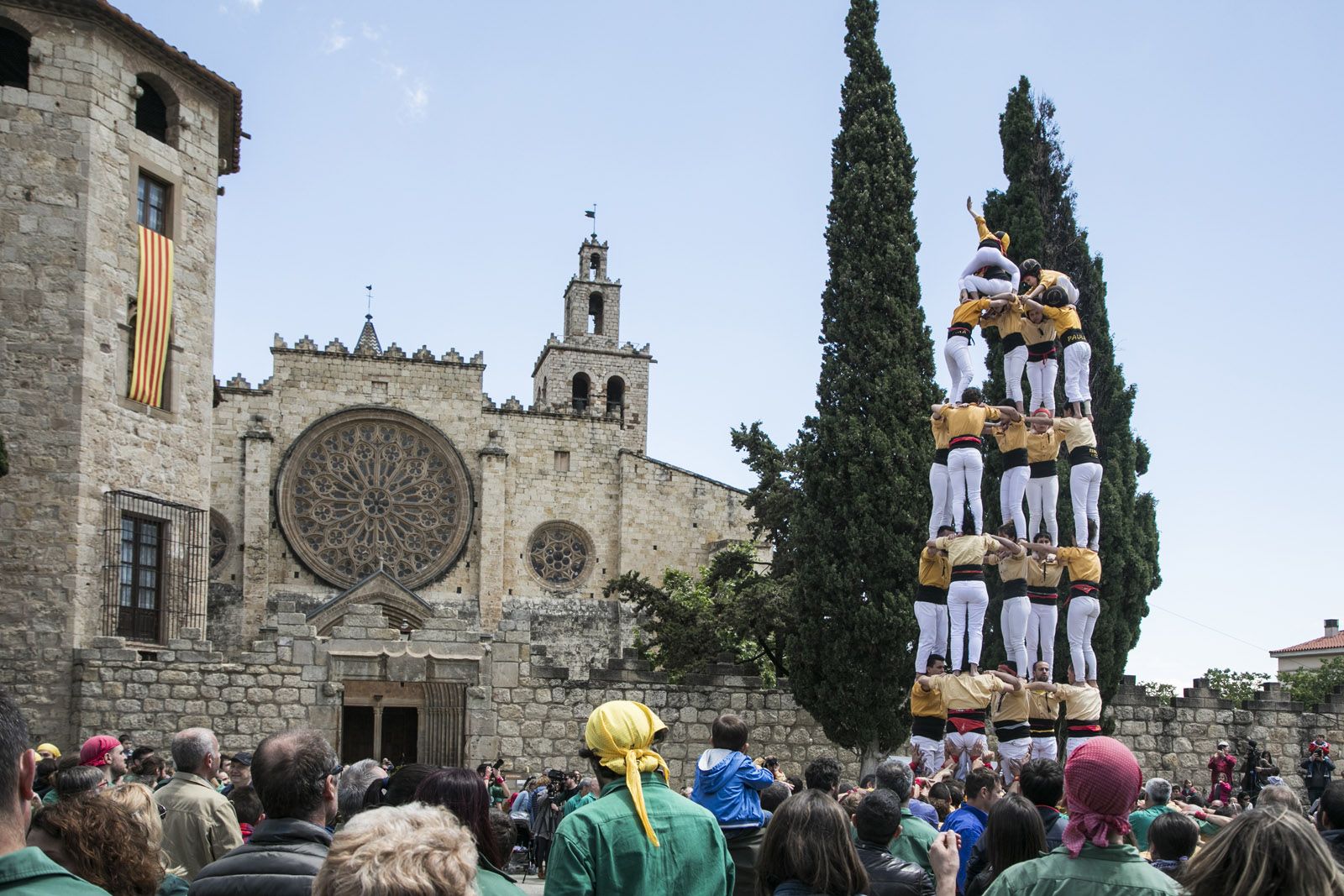 Diada Castellera de Sant Ponç 2018. FOTO: Lali Puig