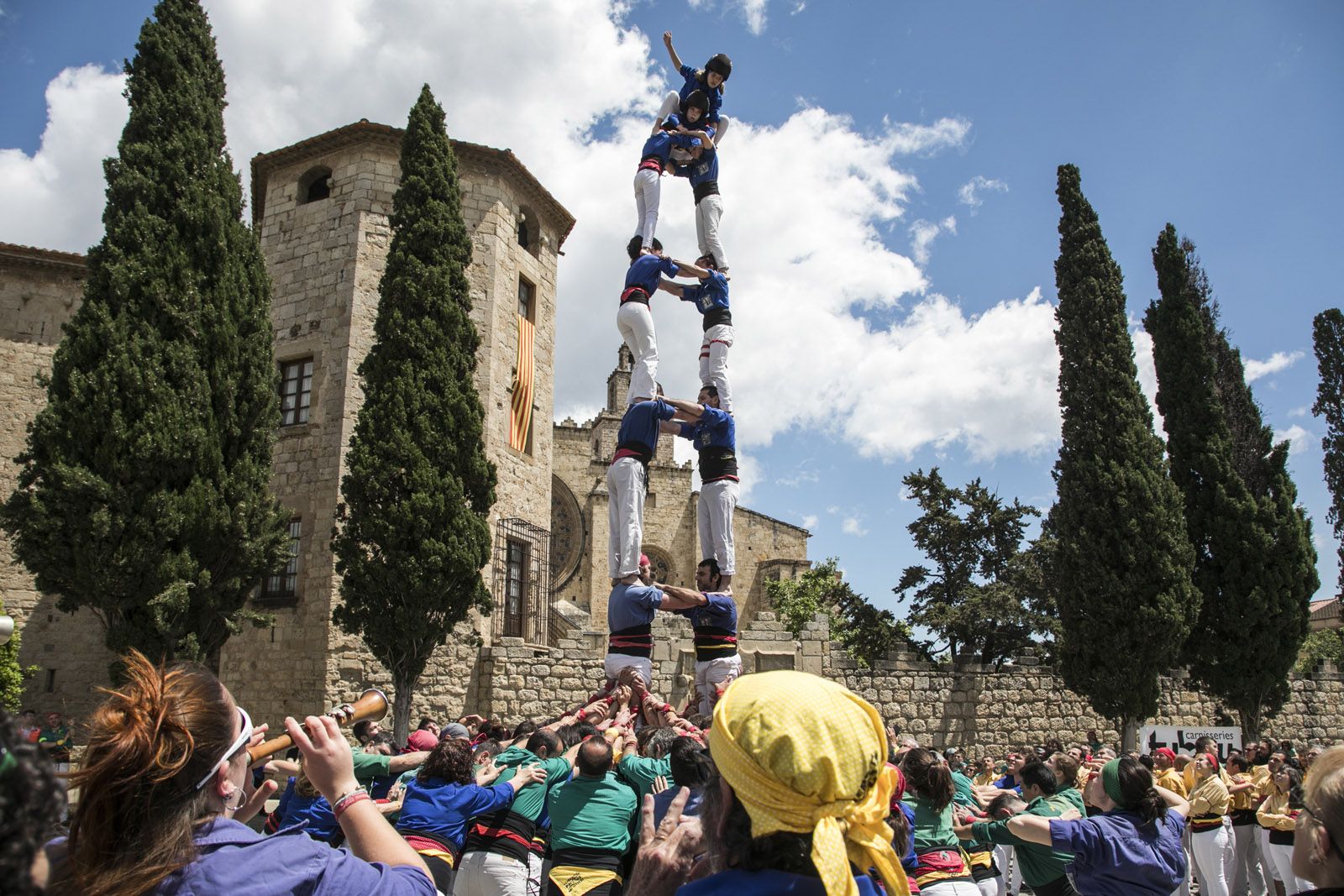 Diada Castellera de Sant Ponç 2018. FOTO: Lali Puig