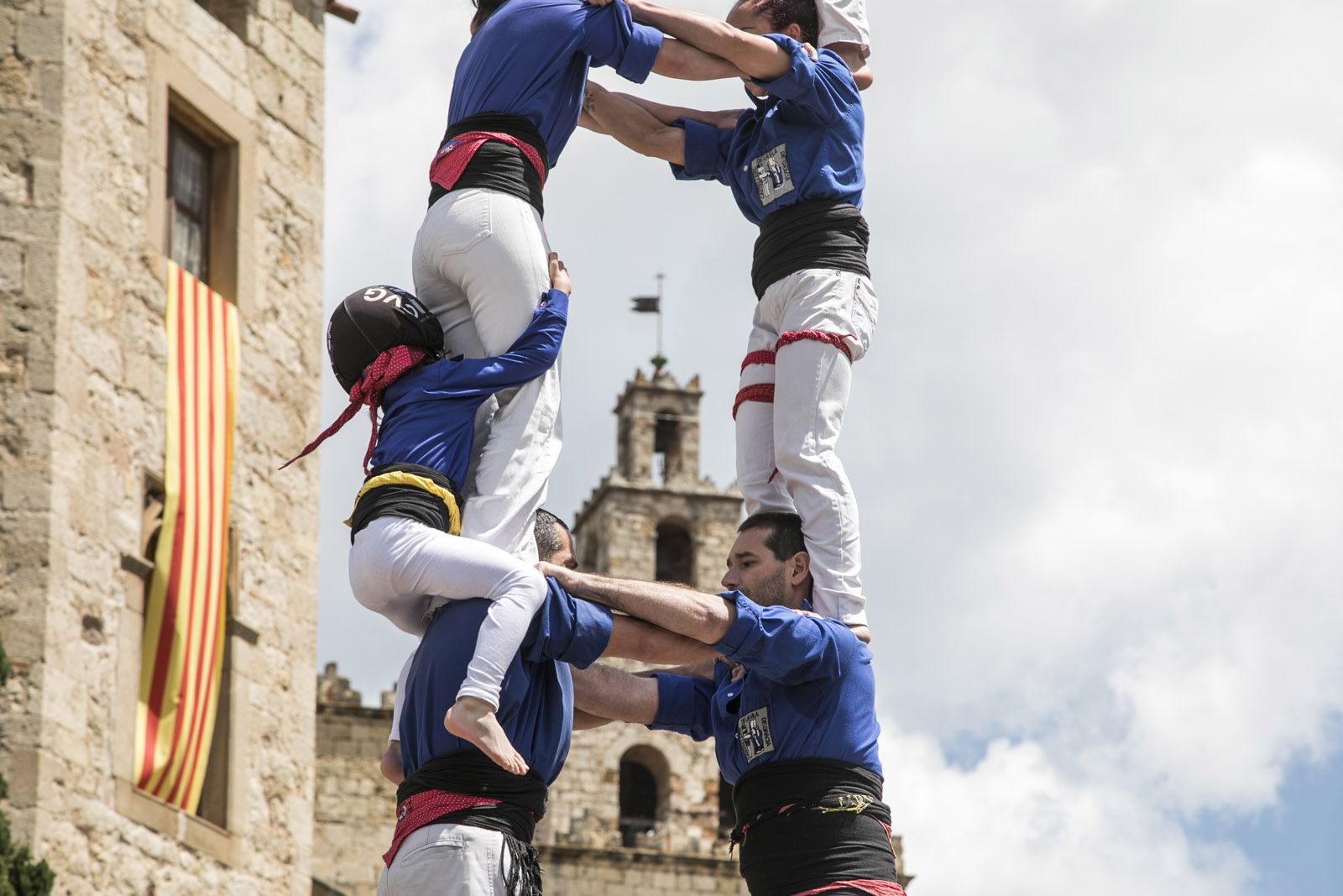 Diada Castellera de Sant Ponç 2018. FOTO: Lali Puig