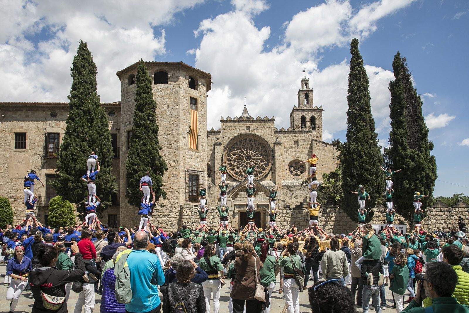 Diada Castellera de Sant Ponç 2018. FOTO: Lali Puig