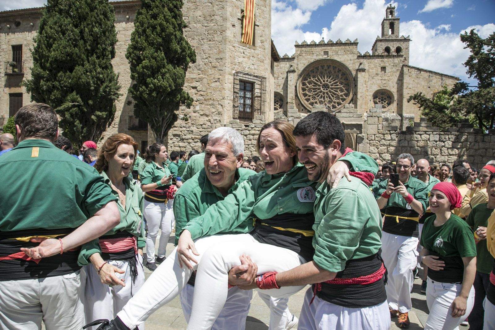 Diada Castellera de Sant Ponç 2018. FOTO: Lali Puig