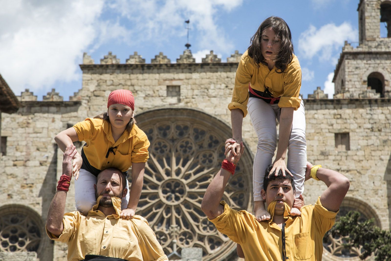 Diada Castellera de Sant Ponç 2018. FOTO: Lali Puig
