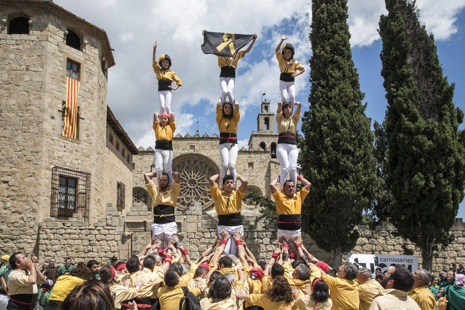 Diada Castellera de Sant Ponç 2018. FOTO: Lali Puig