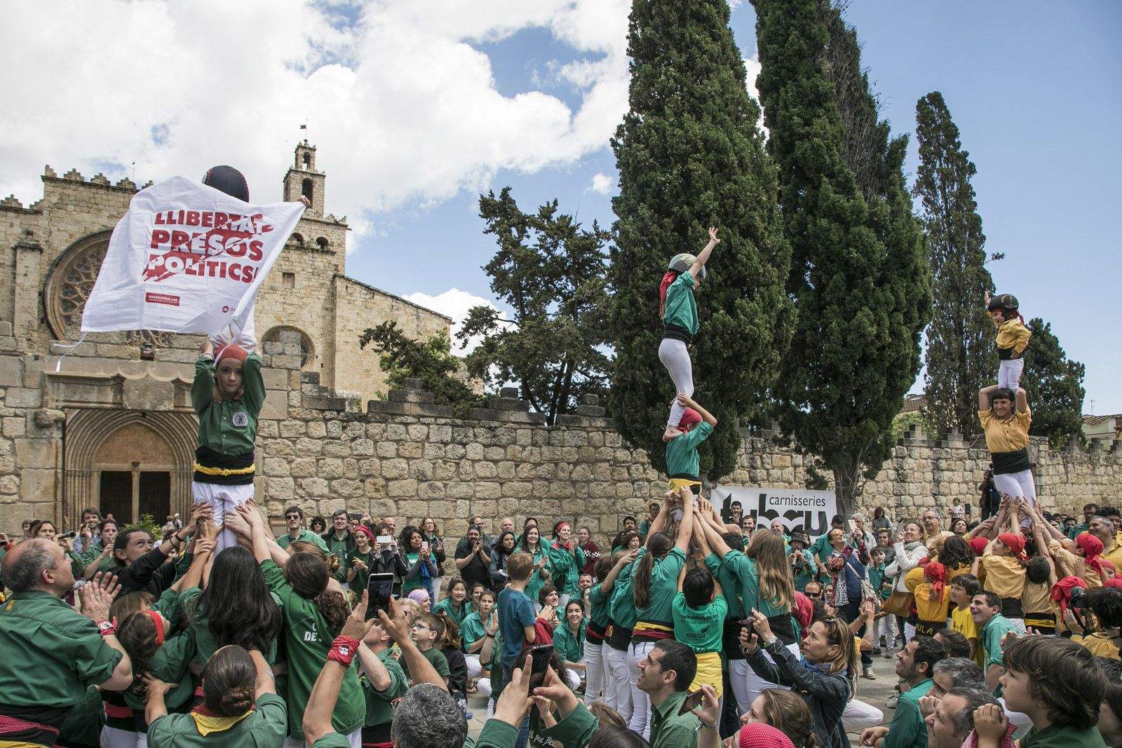 Diada Castellera de Sant Ponç 2018. FOTO: Lali Puig