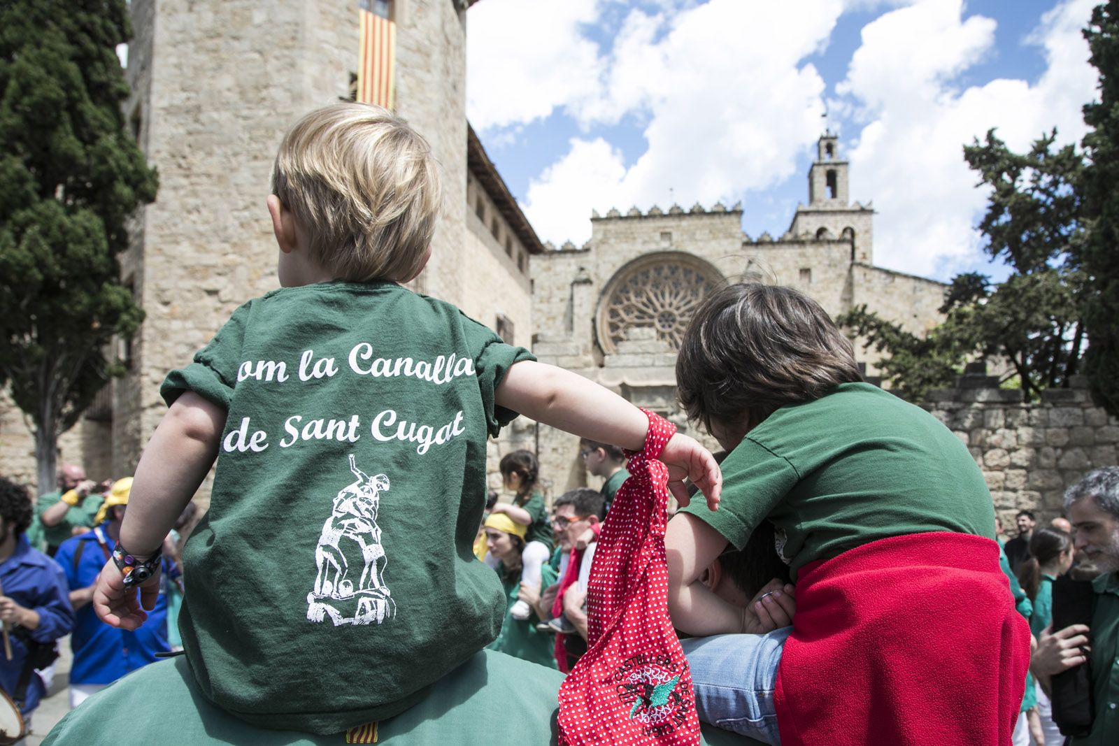 Diada Castellera de Sant Ponç 2018. FOTO: Lali Puig