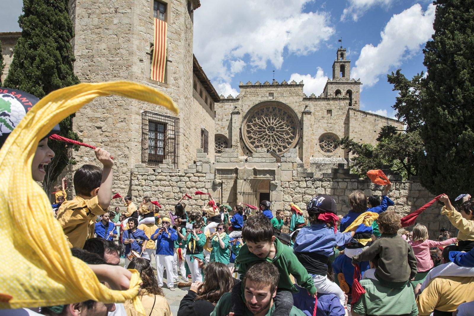 Diada Castellera de Sant Ponç 2018. FOTO: Lali Puig