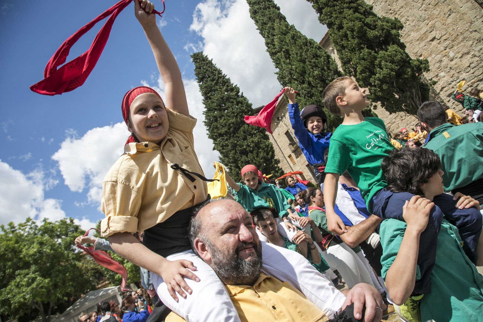 Diada Castellera de Sant Ponç 2018. FOTO: Lali Puig