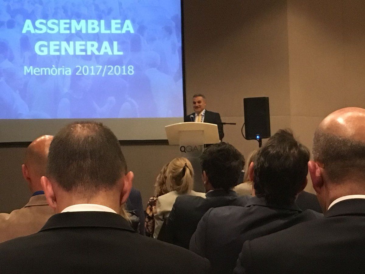 Joan Franquesa ha sigut reelegit president de Sant Cugat Empresarial. FOTO: @SCEmpresarial.