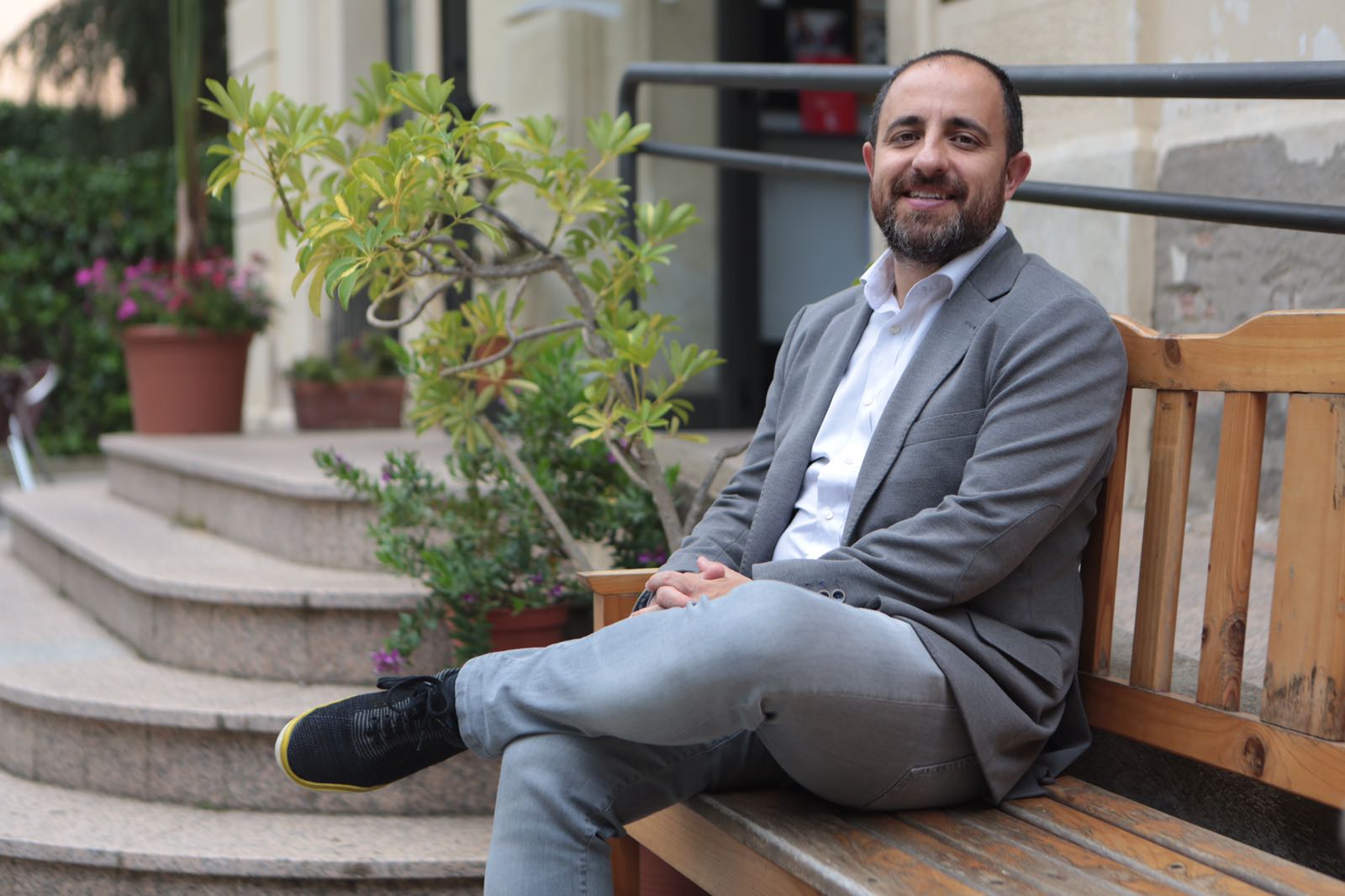 Fabián Mohedano exdiputat de Junts pel Sí i portaveu de la iniciativa per la Reforma Horària. FOTO: Artur Ribera.