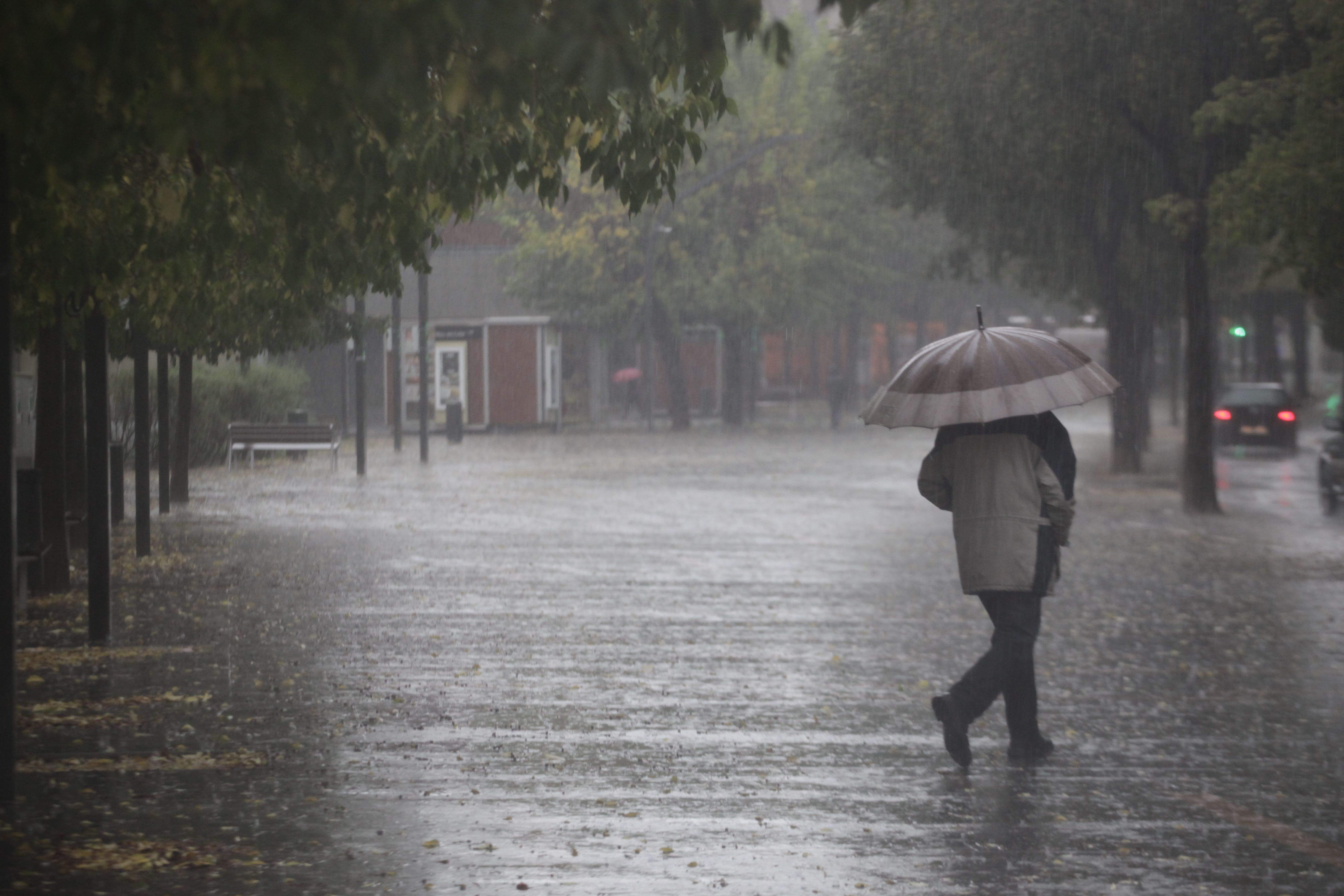 Els xàfecs poden ser intensos FOTO: Arxiu