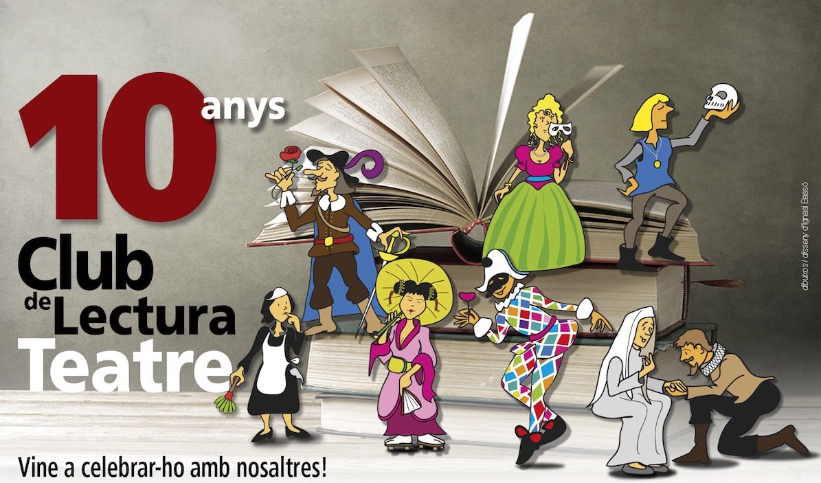 El Club de Lectura de Teatre fa 10 anys aquesta temporada 2018-2019 FOTO: Cedida