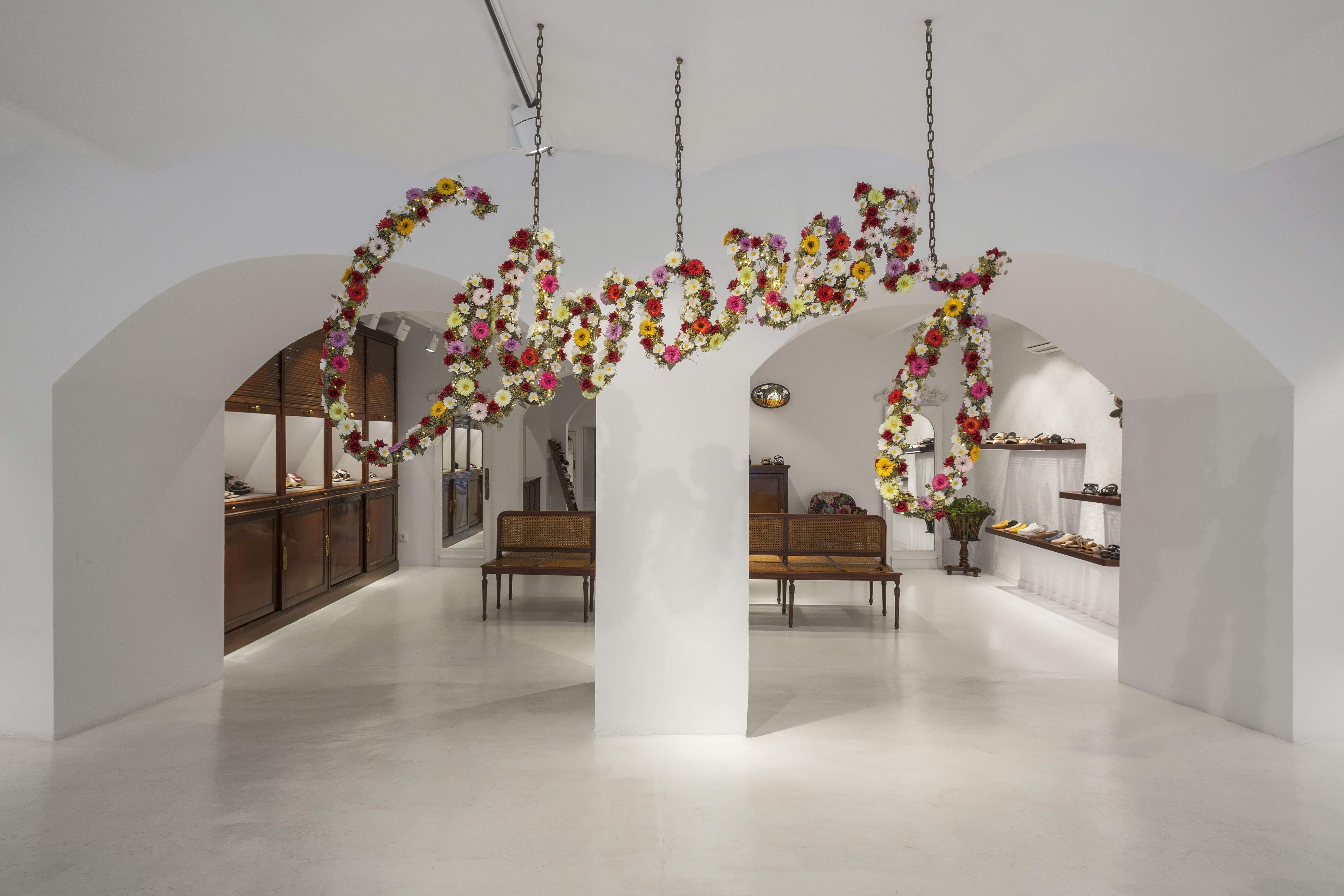 La sabateria Álvarez de la rambla de Catalunya, des d'un altra perspectiva FOTO: Cedida