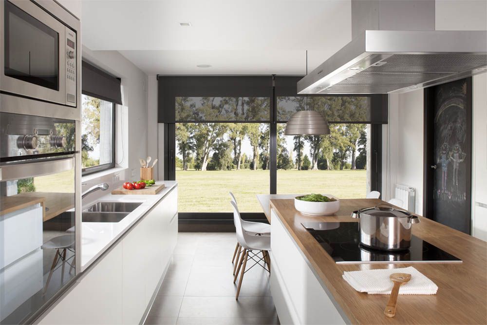 La cuina d'una casa a Sant Cugat FOTO: Cedida