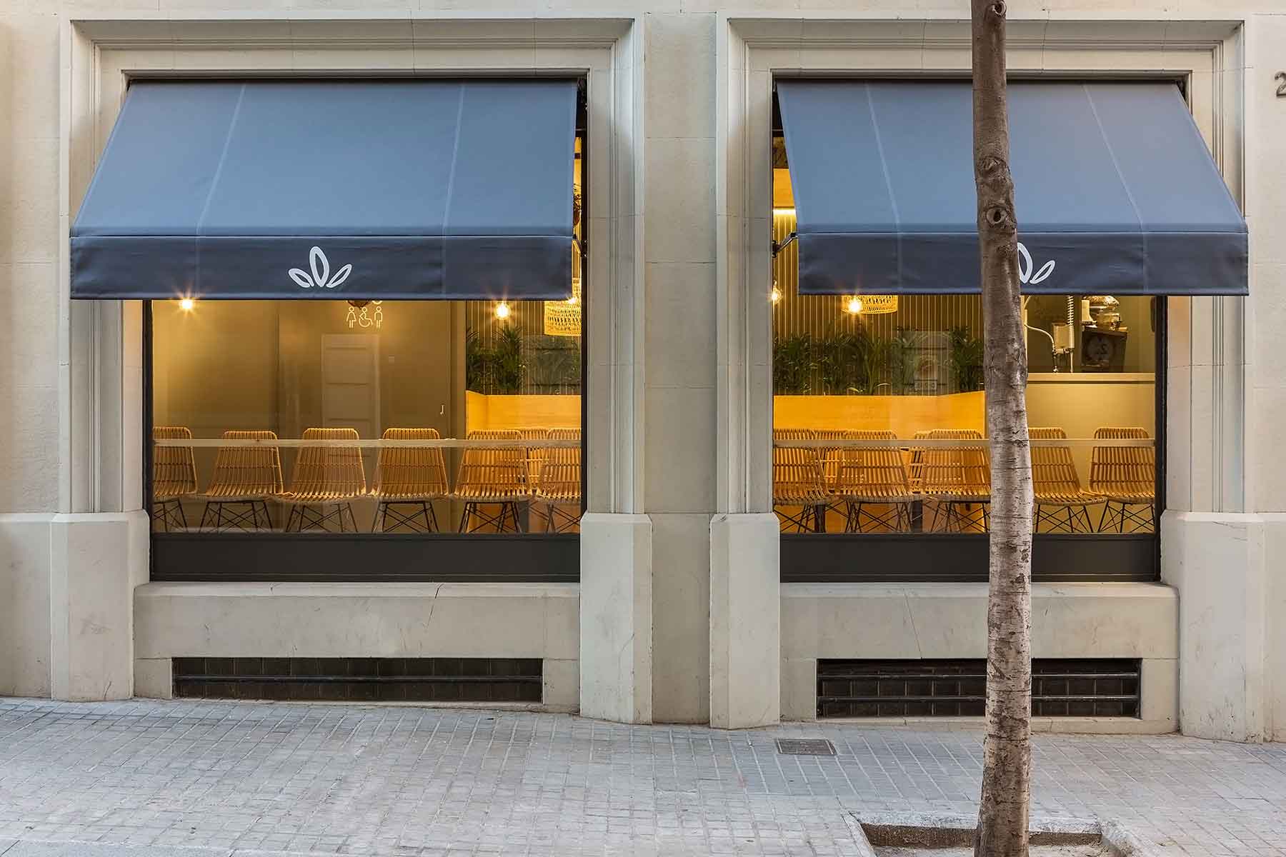 Exterior del Salad Bar Healthy Bites FOTO: Cedida