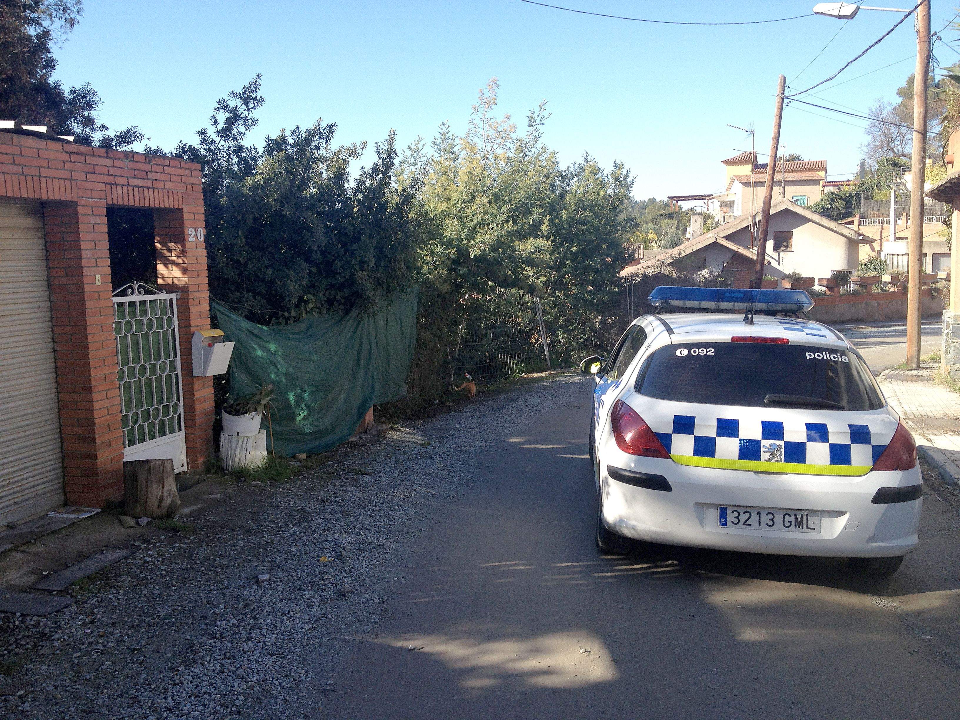 Casa que havia estat okupada a la Floresta. FOTO: Artur Ribera.