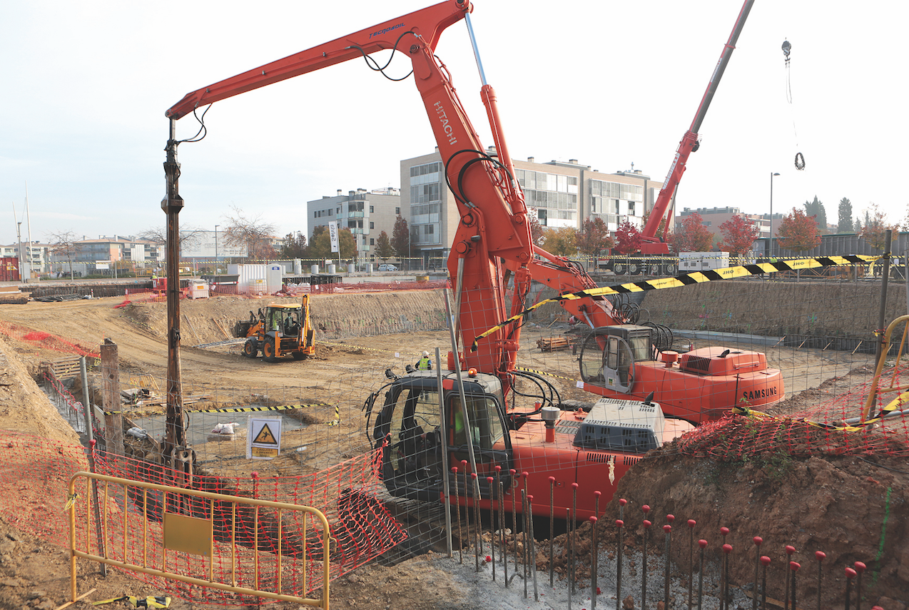 La construcció d'habitatges està creixent a Sant Cugat FOTO: Artur Ribera