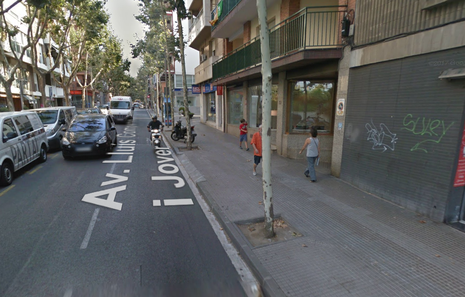 L'avinguda de Lluís Companys de Sant Cugat FOTO: Google Maps