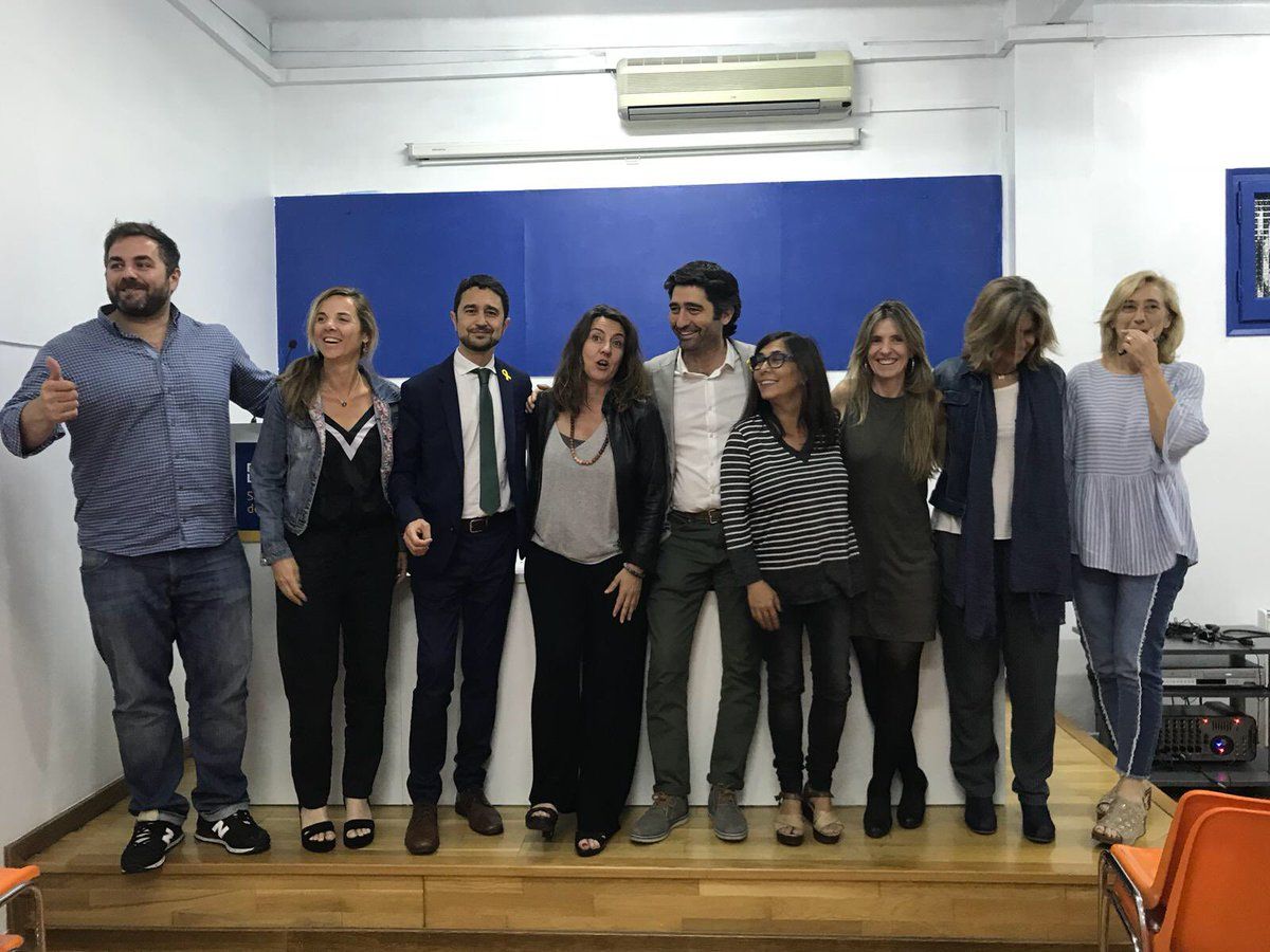 Assemblea del PDeCAT de Sant Cugat després de saber-se els nous nomenaments de consellers FOTO: PDeCAT