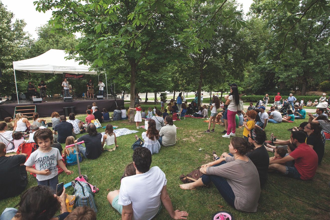 Pícnic musical als Jardins del Monestir. FOTO: Arxiu