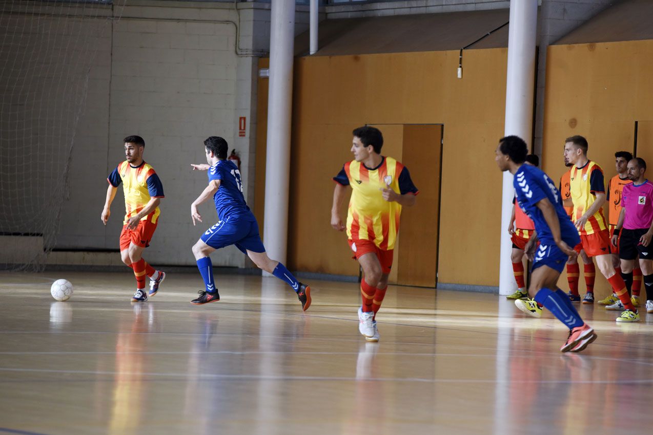 Partit Olimpyc Floresta contra la Selecció Catalana sub23. Foto: Bernat Millet