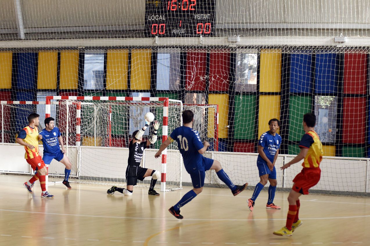 Partit Olimpyc Floresta contra la Selecció Catalana sub23. Foto: Bernat Millet