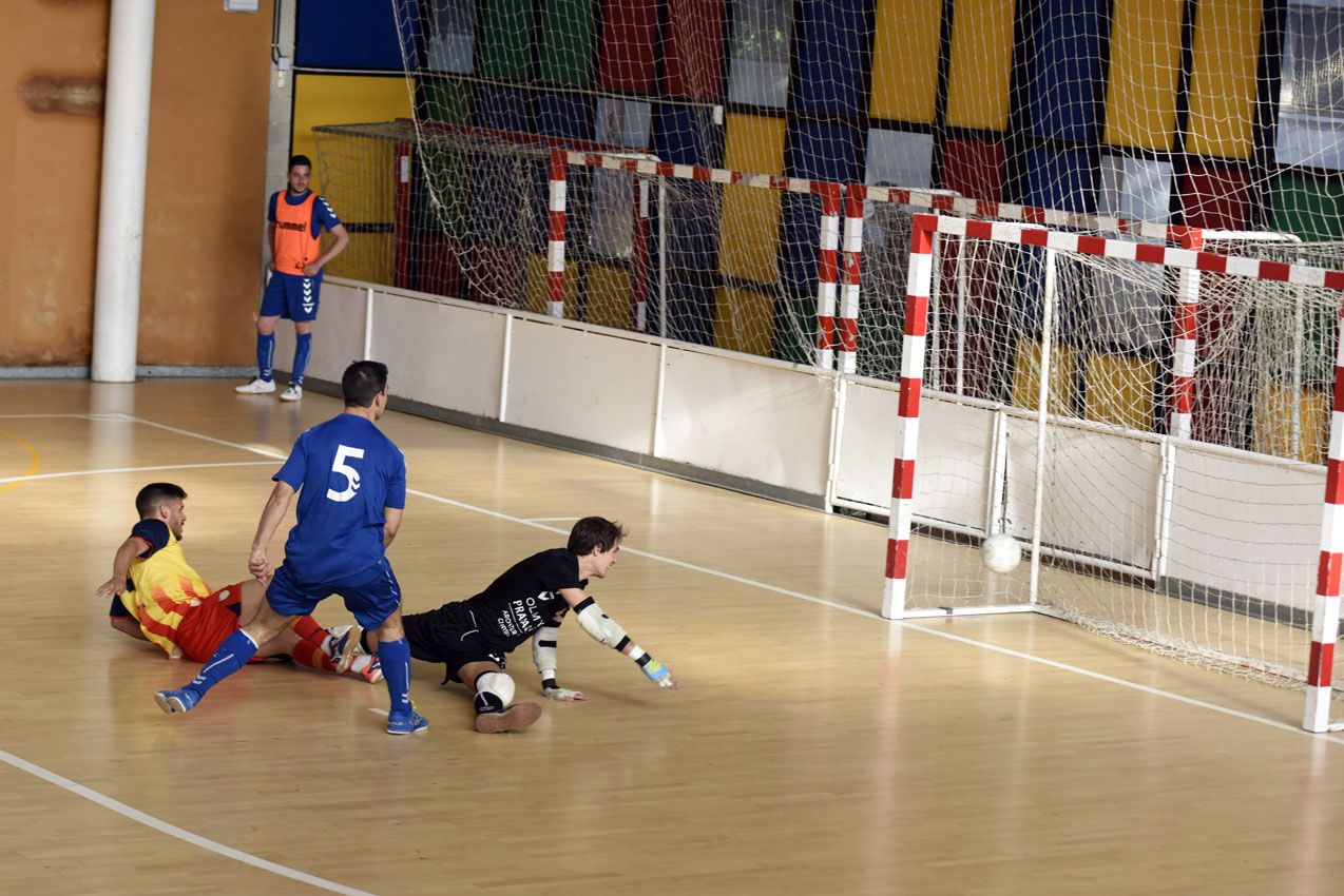La selecció catalana sub-23 ha guanyat (1-4) a l'Olimpyc Floresta FS. FOTO: Bernat Millet