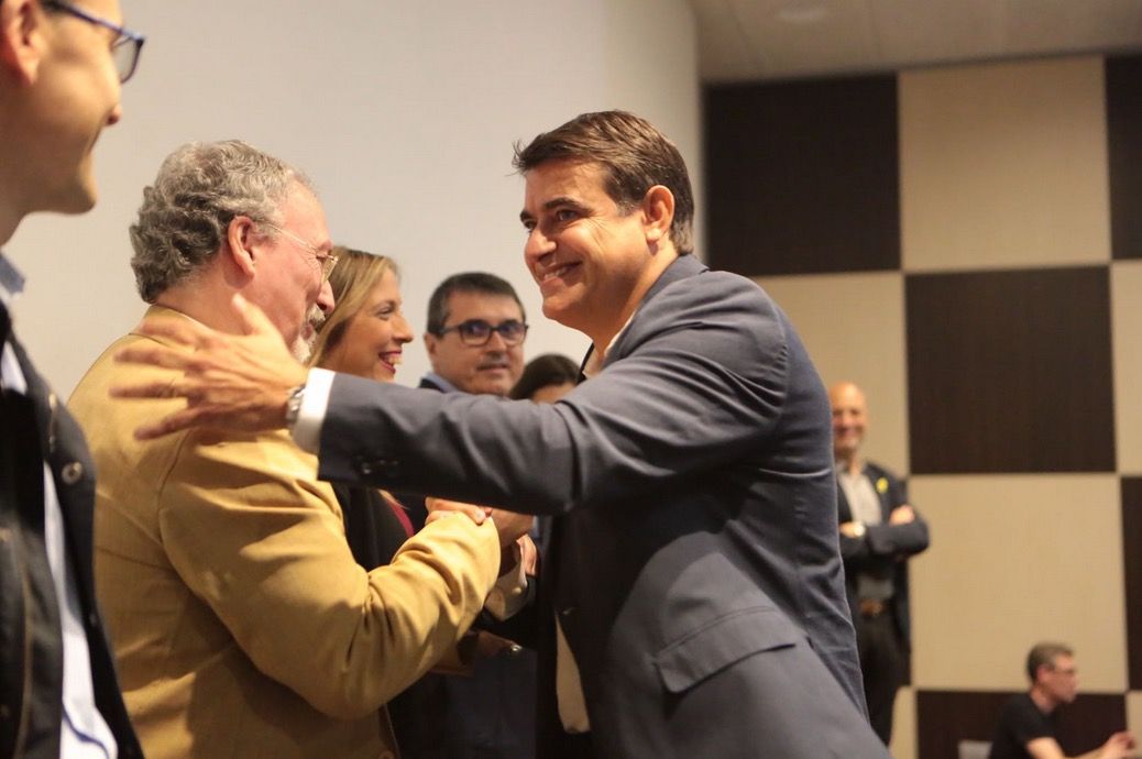 Lluís Fernández va ser proclamat candidat de Demòcrates el 2018 i ara ha deixat el partit per "desavinences" amb la direcció FOTO: Artur Ribera