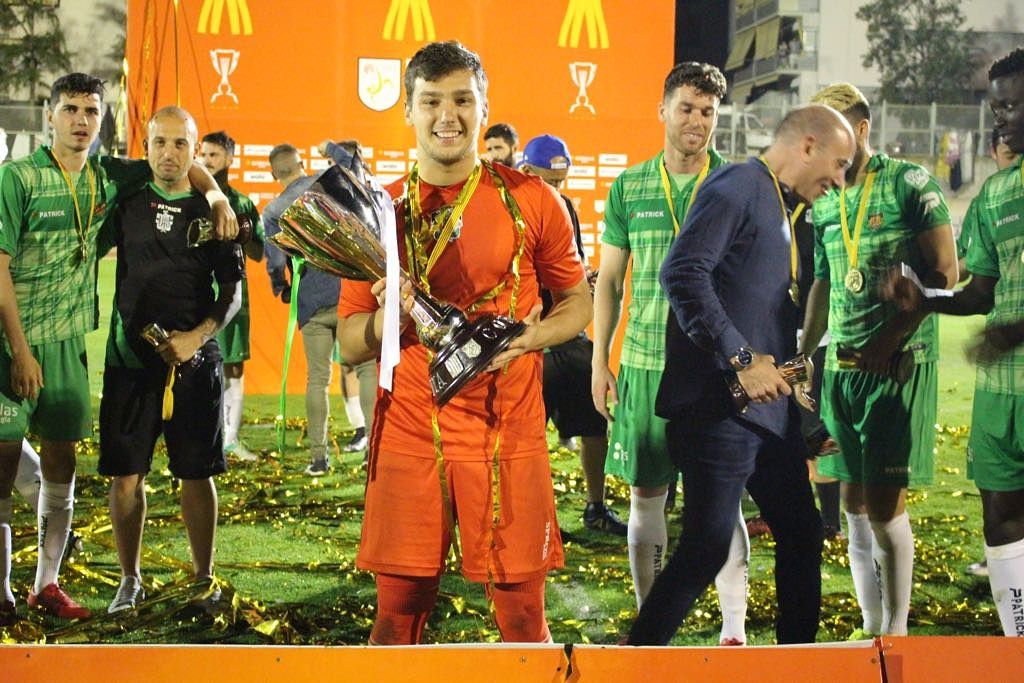 Ramon Juan, porter de la UE Cornella. FOTO: Cedida