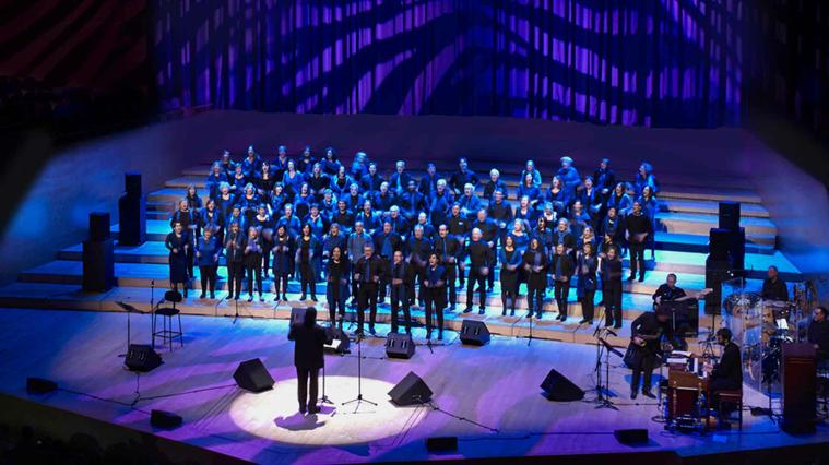 Viatge amb el Cor" ve presentat per un repertori de composicions originals del gospel i espirituals negres  FOTO: Cedida