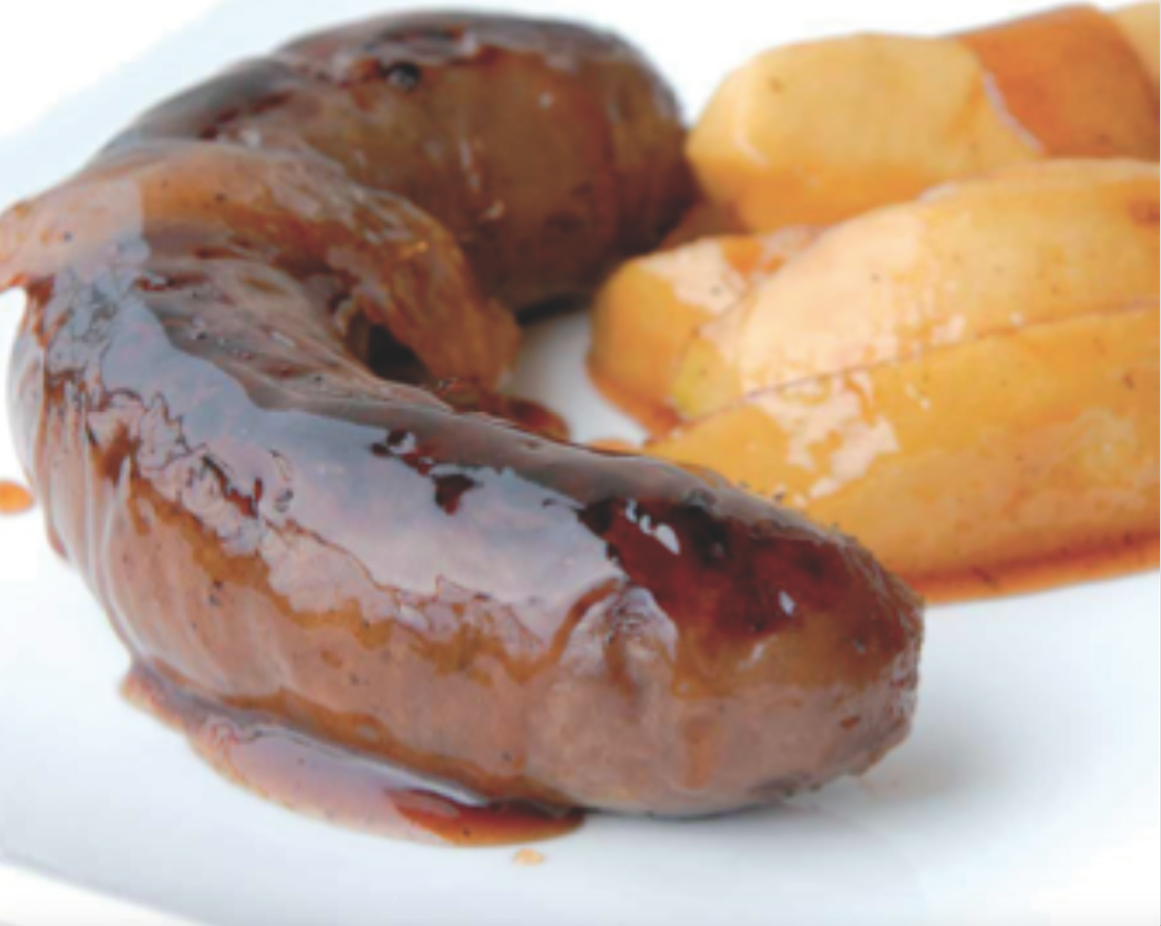 Així es fan les botifarres amb pomes FOTO: Cedida