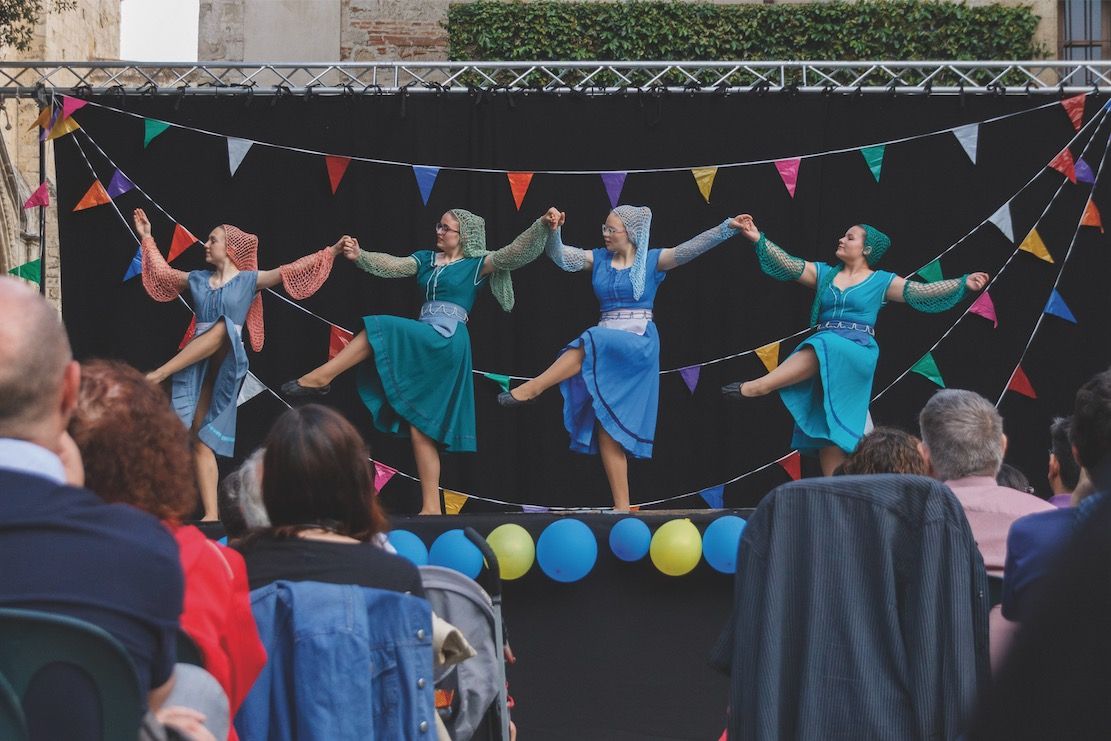 Actuació de final de curs de l'Escola de dansa del Grup Mediterrània FOTO: Cedida