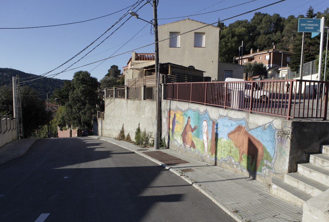 Cablejat elèctric a les Planes FOTO: Arxiu