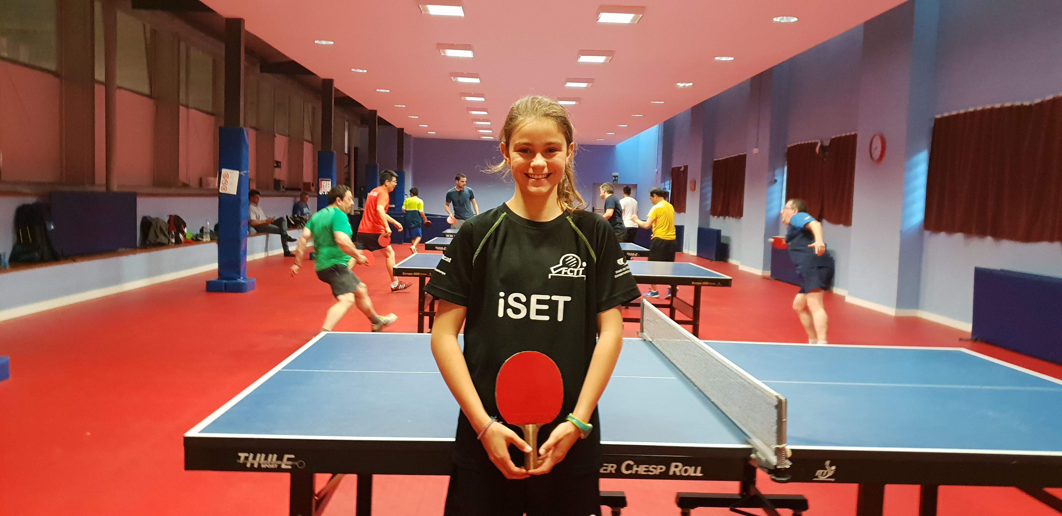 Mariona Munné, seleccionada per disputar el WTT Youth Contender a Portugal. FOTO: UESC.