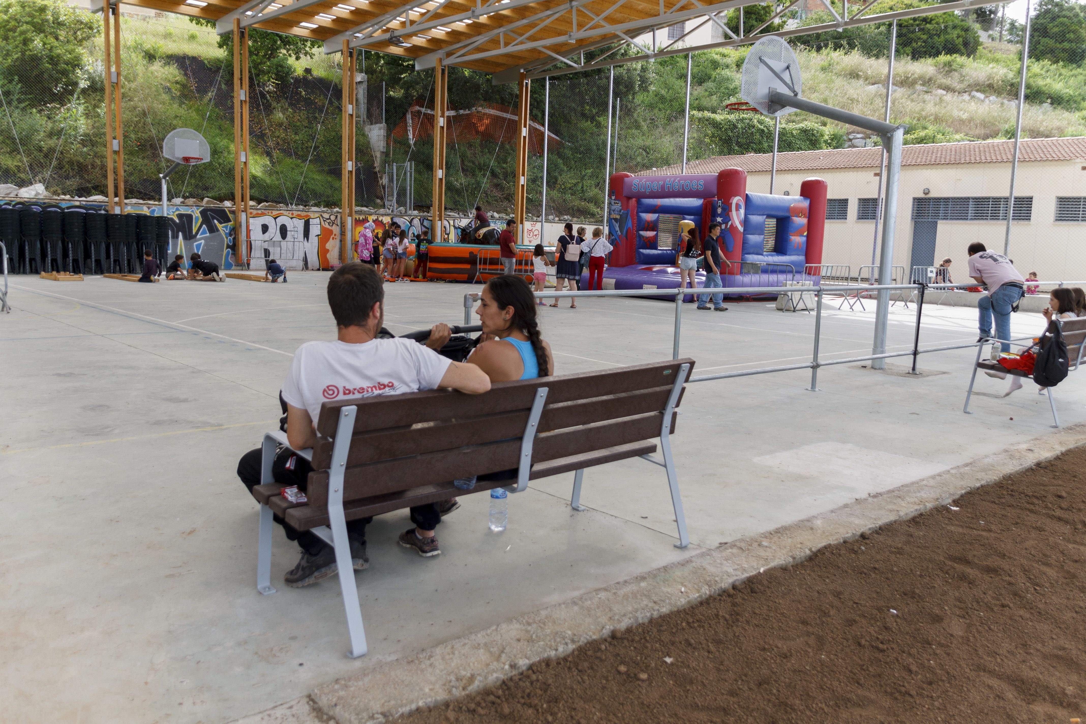 L'Espai Pere Grau estrena nova coberta. FOTO: Paula Galván
