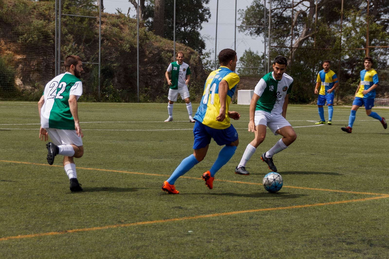 Partit de Copa de Catalunya. Valldoreix FC - CF Sabadell Nord. FOTO: Paula Galván