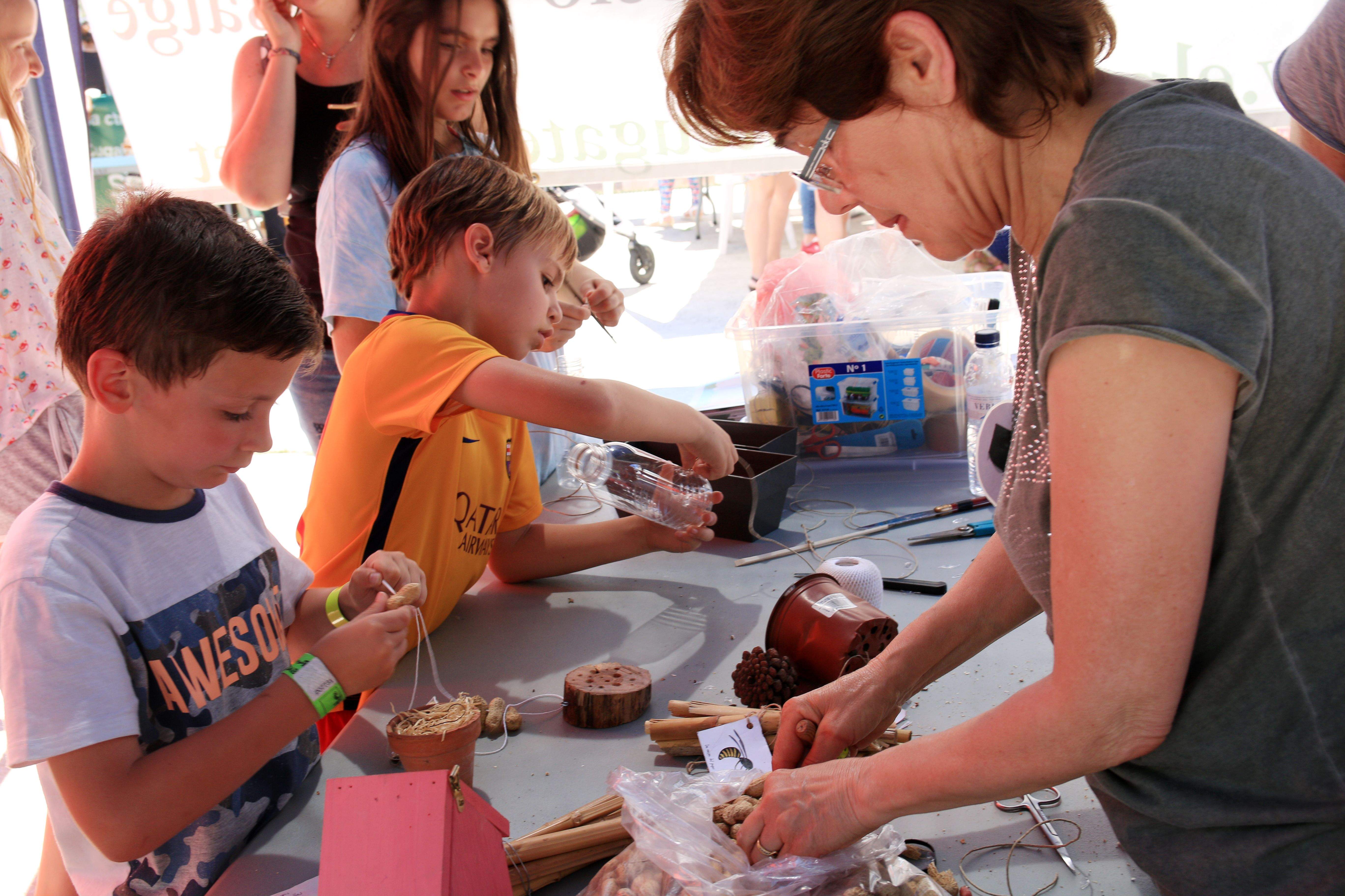 La Festa de la Infància ofereix un munt d'activitats lúdiques per a nens i nenes de 3 a 12 anys. FOTO: Lali Álvarez