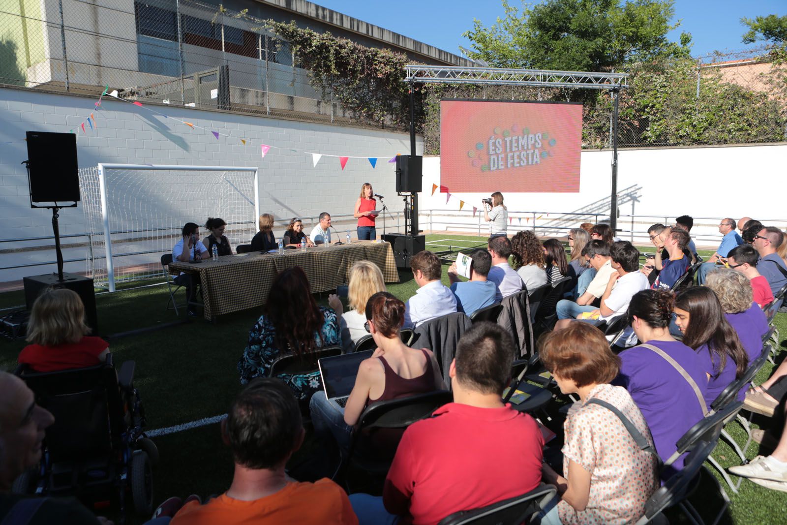 La Festa Major arriba amb el lema "És temps de festa". FOTO: Artur Ribera