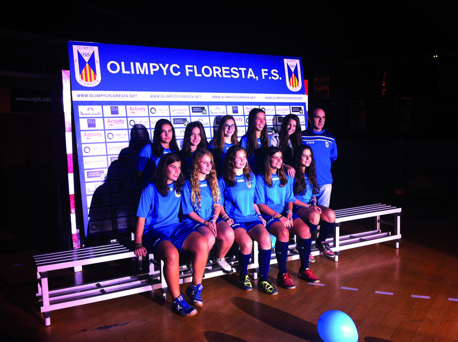 El club té i ha tingut files femenínes en divewrses categories FOTO: Àlex López Puig