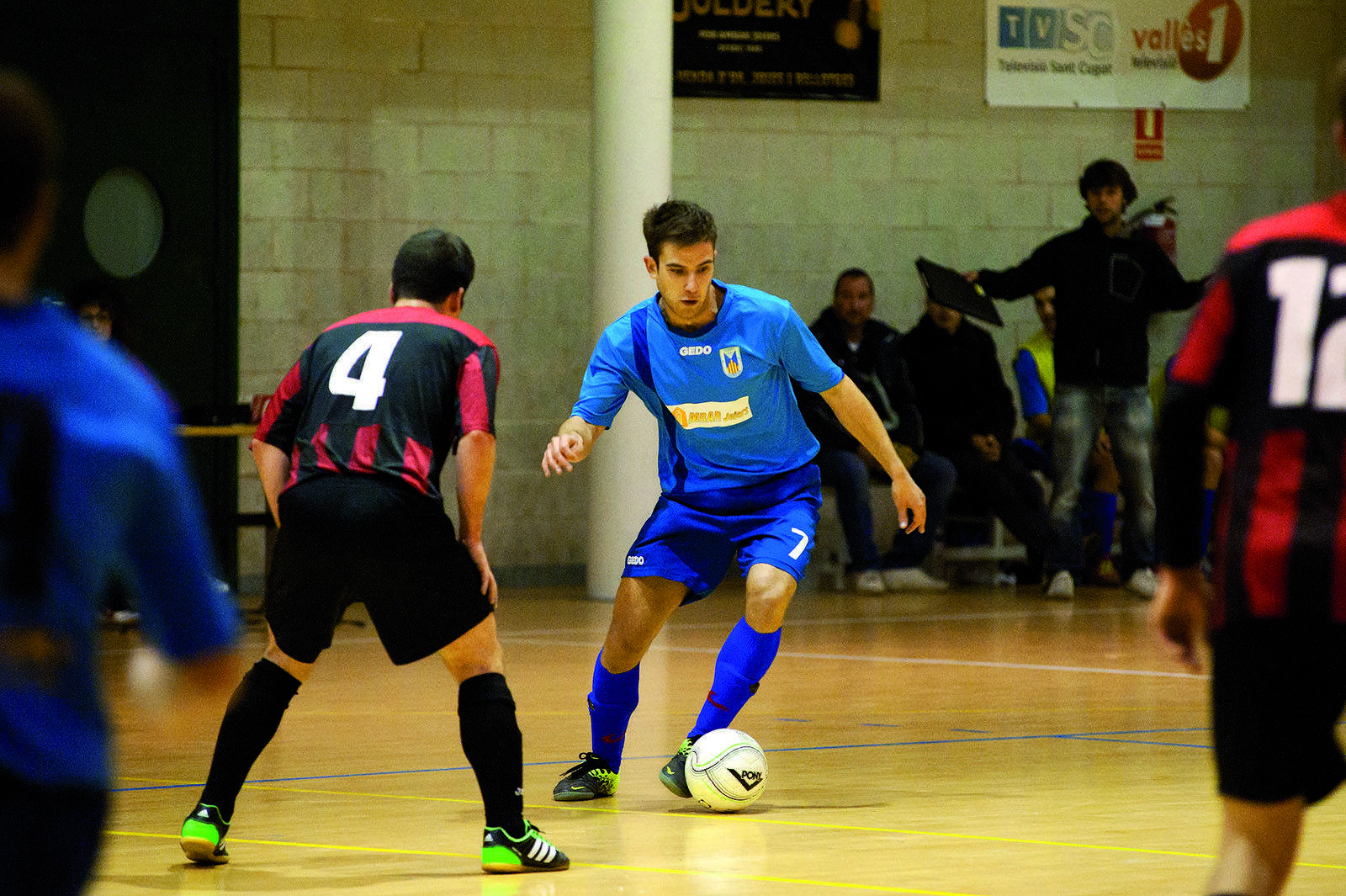 Un dels derbis entre l'Olimpyc i el FS Sant Cugat FOTO: Arxiu TOTSantCugat