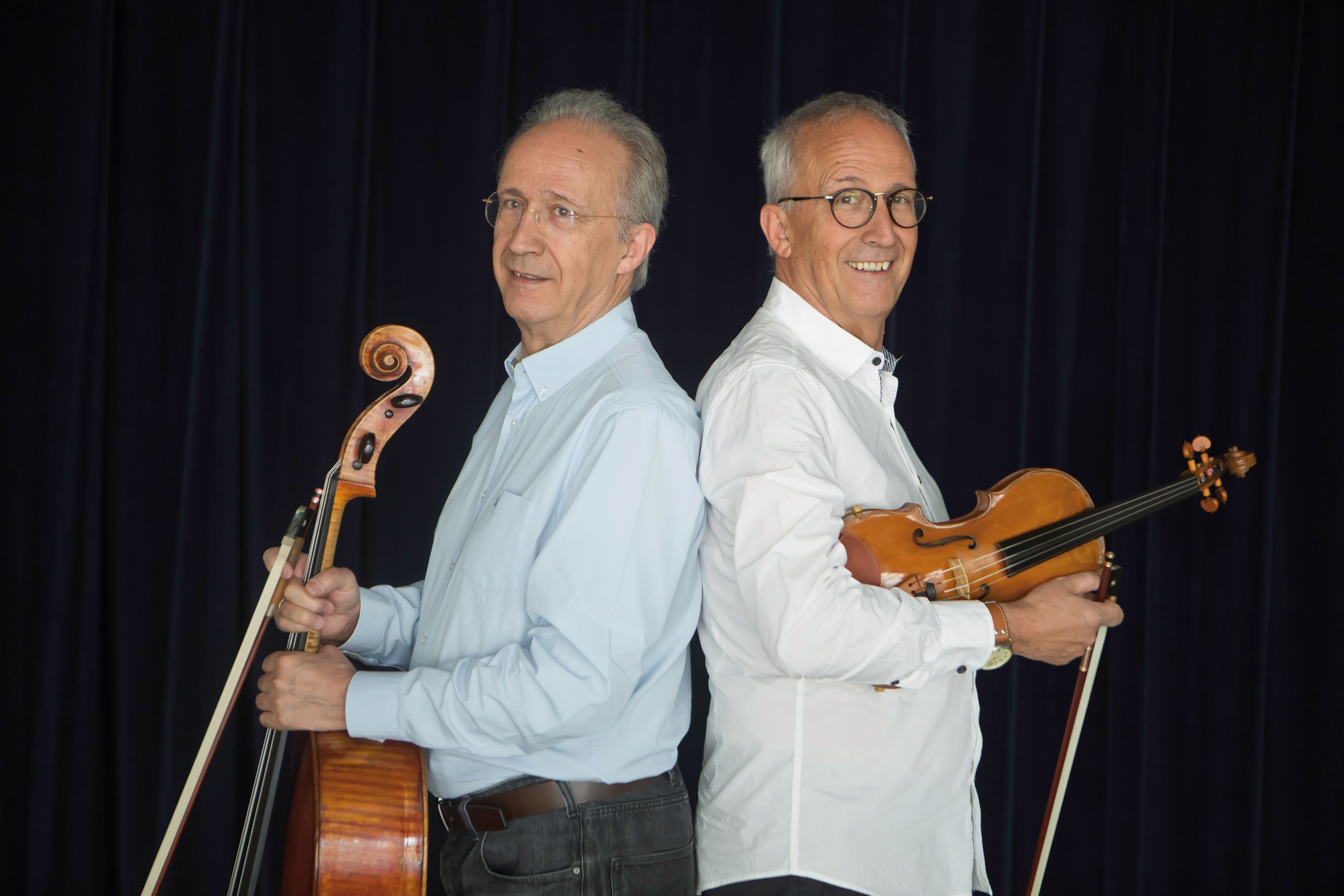 Els germans Claret. FOTO: Artur Ribera